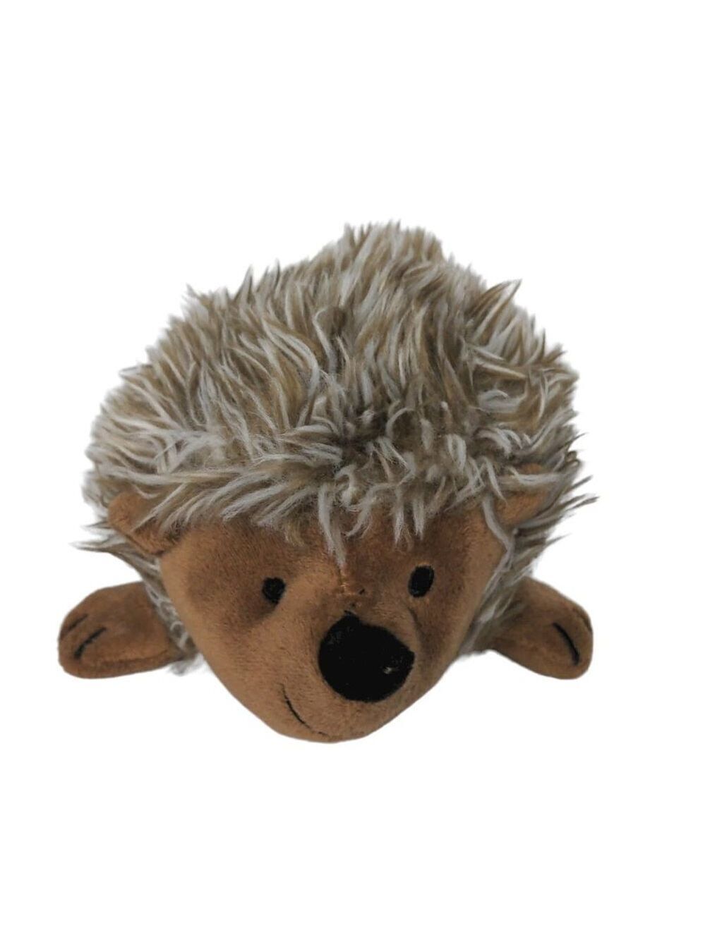 Pawaboo Brown Hedgehog Squeaky Dog Toy 6 Inch